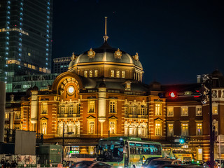 Fototapeta na wymiar 東京駅 Tokyo station 1
