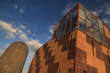 Berliner Blickwinkel; Technologiepark Adlershof mit Trudelturm