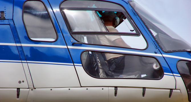 A view of cockpit pilot