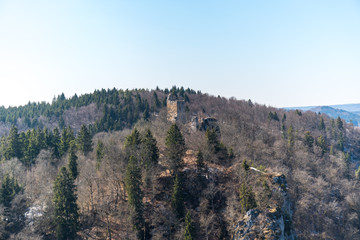 Hike in spring in the beautiful Danube valley