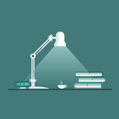 Late Nights 2 - vector illustration