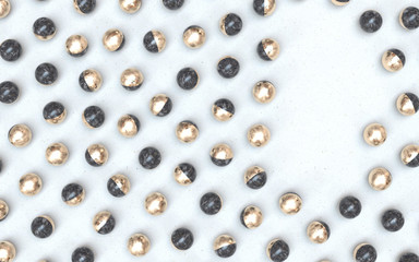 Marble and gold abstract background for presentation space for text