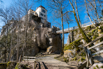 Hike in spring in the beautiful Danube valley