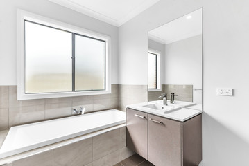 Empty and unfurnished brand new apartment