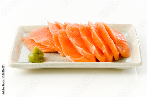 トラウトサーモン刺身 Wall Mural Wallpaper Murals Kariphoto