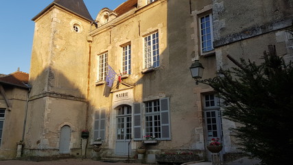 Fototapeta na wymiar Vezelay en Bourgogne