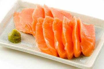 トラウトサーモン刺身