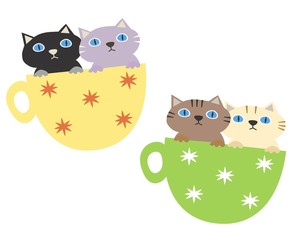 マグカップ猫
