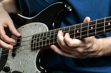 bass guitar player