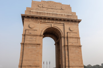 Obraz premium India Gate (originally the All India War Memorial) in New Delhi, India