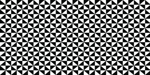 Triangular seamless black and white pattern vector,design for advertisement, Digital paper for textile printing 