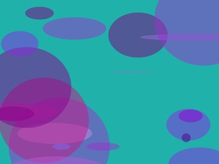 Abstract violet ellipses illustration background