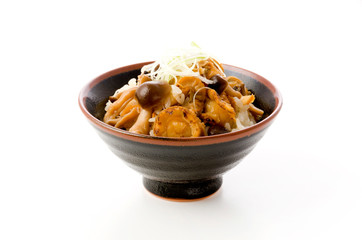 ベビーホタテとしめじの混ぜご飯