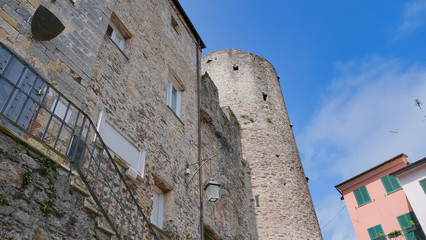 Castello di Ameglia in provincia di La Spezia, Luguria