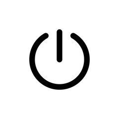 turn off,on icon vector template
