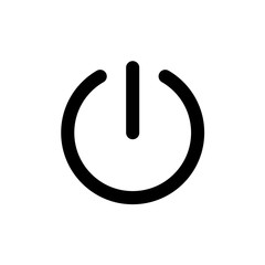 turn off,on icon vector template
