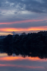 Por do Sol Represa