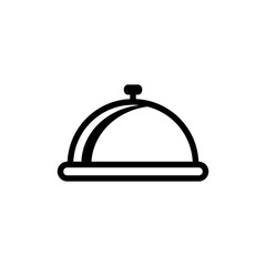tray food icon vector template