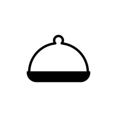 tray food icon vector template