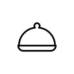 tray food icon vector template