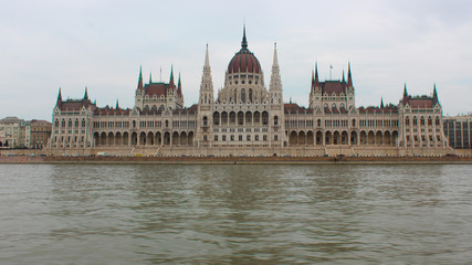 Naklejka premium The Building Of The Parliament Of Hungary