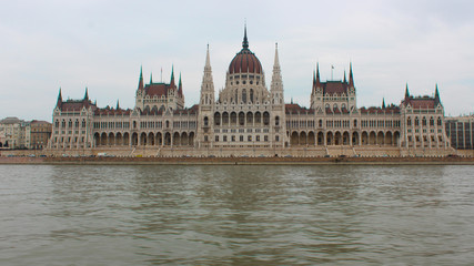 The Building Of The Parliament Of Hungary