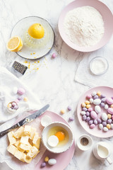 Process of preparation Easter pasrty