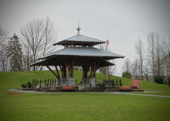 gazebo in the park