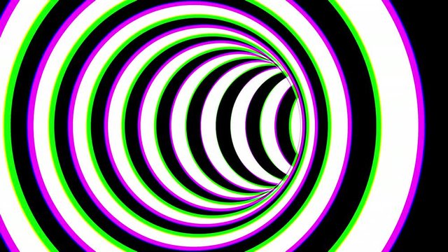 Black and white stripes. Computer generated abstract background, 3D rendering backdrop