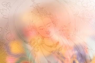 Buddha tracing