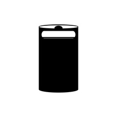 trash can icon vector template