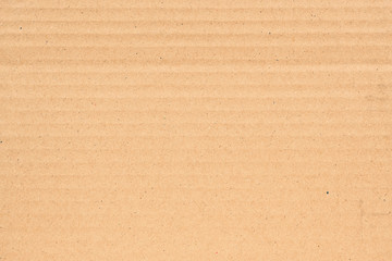 brown cardboard paper of carton corrugated texture background