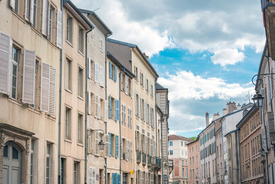 NANCY, FRANCE - June 23, 2018: Street view in Nancy city, France