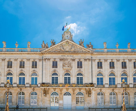 NANCY, FRANCE - June 23, 2018: Street view in Nancy city, France