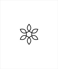 flower line icon,vector best line icon.