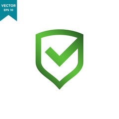 shield icon vector logo template 