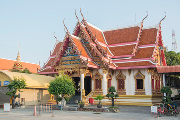 Naklejka premium ASIA THAILAND HUA HIN WAT TEMPLE