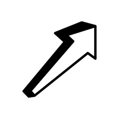 Arrow icon vector