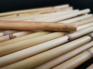 Bamboo drinking straw