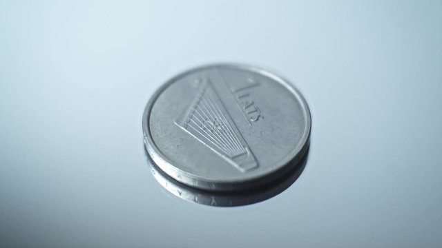 1 lats 2012 - Lute Closeup Coin of the Latvian republic