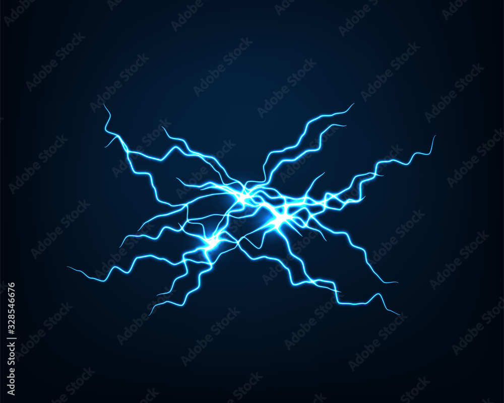 Poster abstract background vector electric light. spark flash effect. bright curved line. neon glowing curv