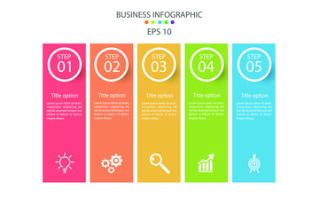 Infographic template design, infographic element