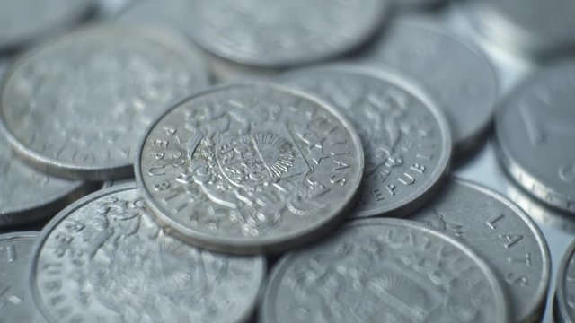 1 lats coins reverse Closeup Coin of the Latvian republic