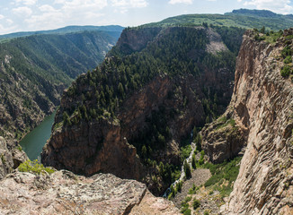 Black Canyon of the Gunnison National Park, north rim, Colorado, USA