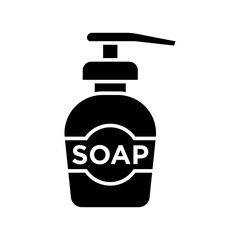 Liquid soap icon vector