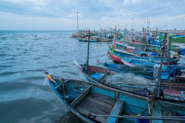 Fototapeta na wymiar ASIA THAILAND HUA HIN OLD TOWN FISHINGVILLAGE