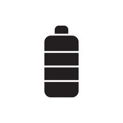 battery icon in trendy flat style 