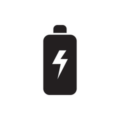 Obraz premium battery icon in trendy flat style 