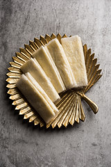 Pootharekulu  is a popular recipe originated from Andhra Pradesh, India.It is a paper-thin sweet or...