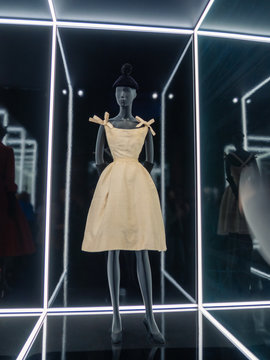 Collection of dresses from Christian Dior.